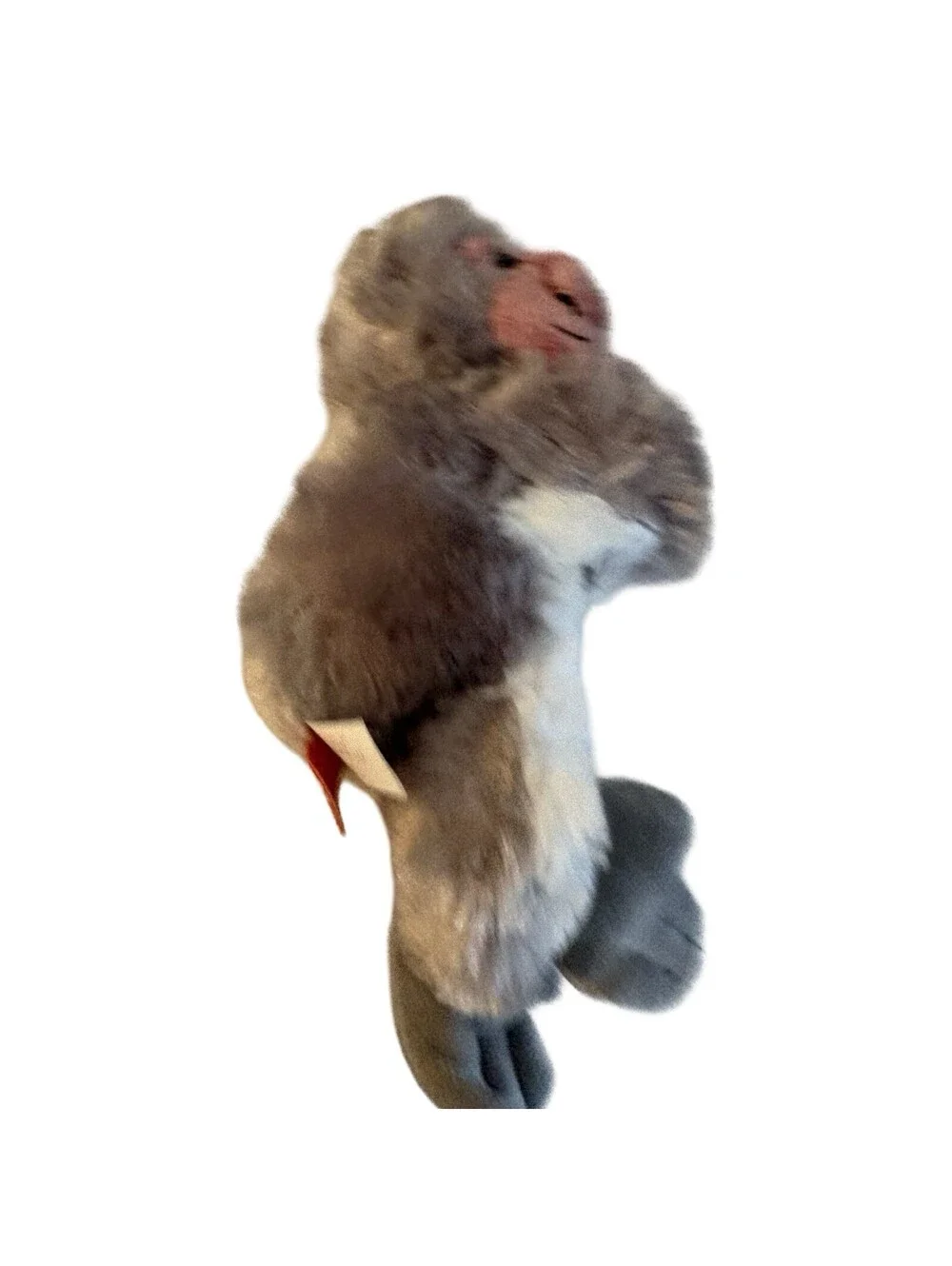 Wild Republic Monkey Plush Slap Bracelet Gray 7